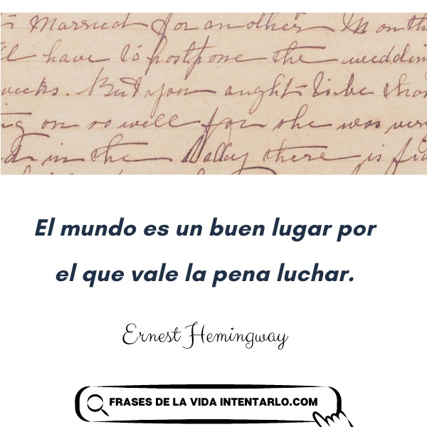 Frases de libros de Ernest Hemingway