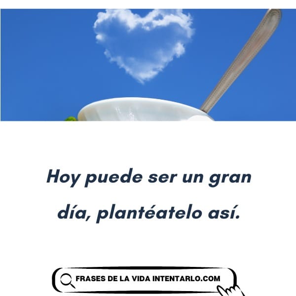 Frase de Joan Manuel Serrat: Hoy puede ser un gran día.