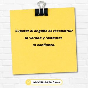 30 Frases de engaño: mi peor desengaño
