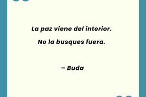 Frases de paz interior