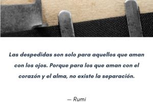 Frases de adiós emotivo