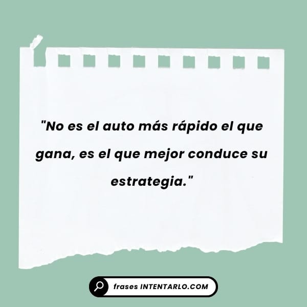 Imagen con una reflexión sobre la pasión incondicional por el mundo del motor.