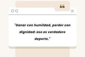 Frases sobre el espíritu deportivo