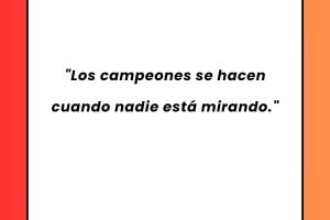 Frases de campeones deportivos