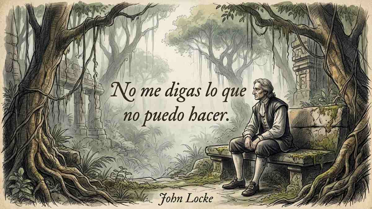 Ilustración melancólica de Jack Shephard en la isla de Lost
